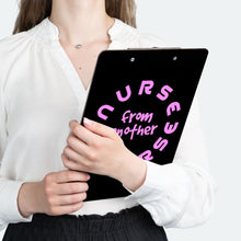 Load image into Gallery viewer, Alien Nurse (NFAU) - Clipboard (Black) - Keen Eye Design