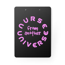 Load image into Gallery viewer, Alien Nurse (NFAU) - Clipboard (Black) - Keen Eye Design