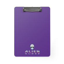 Load image into Gallery viewer, Alien Nurse (NFAU) - Clipboard (Deep Purple) - Keen Eye Design