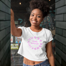 Load image into Gallery viewer, Alien Nurse (NFAU) - Organic Crop Top - Keen Eye Design