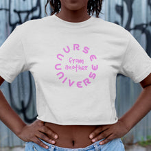 Load image into Gallery viewer, Alien Nurse (NFAU) - Organic Crop Top - Keen Eye Design