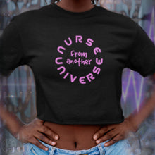 Load image into Gallery viewer, Alien Nurse (NFAU) - Organic Crop Top - Keen Eye Design