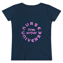 Load image into Gallery viewer, Alien Nurse (N.F.A.U) - Organic Women's Lover T-shirt - Keen Eye Design