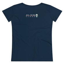 Load image into Gallery viewer, Alien Nurse (N.F.A.U) - Organic Women's Lover T-shirt - Keen Eye Design