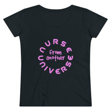 Load image into Gallery viewer, Alien Nurse (N.F.A.U) - Organic Women's Lover T-shirt - Keen Eye Design