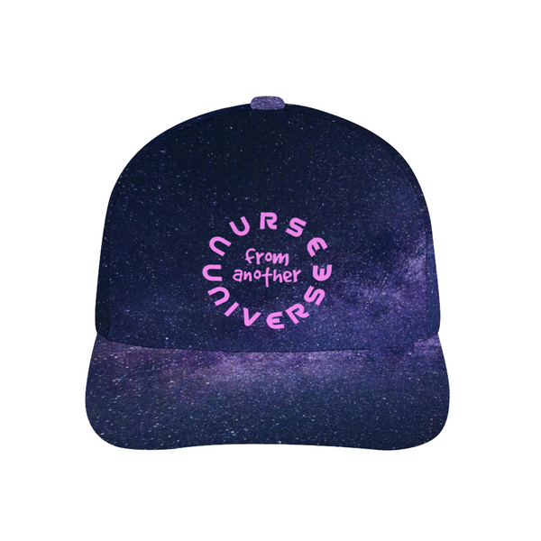 Alien Nurse (N.F.A.U) - Starscape Cap - Classic Athletic Adult Baseball Cap Truckers Hat - Keen Eye Design