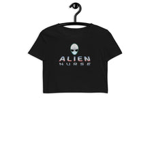 Load image into Gallery viewer, Alien Nurse - Organic Crop Top - Keen Eye Design