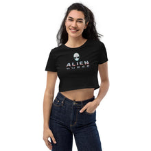 Load image into Gallery viewer, Alien Nurse - Organic Crop Top - Keen Eye Design