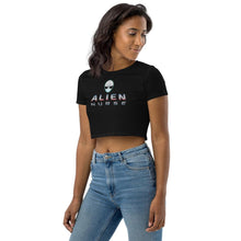 Load image into Gallery viewer, Alien Nurse - Organic Crop Top - Keen Eye Design
