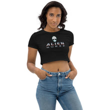 Load image into Gallery viewer, Alien Nurse - Organic Crop Top - Keen Eye Design