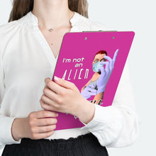 Load image into Gallery viewer, Alien Nurse (Probe You Full Gal) - Clipboard (Pink) - Keen Eye Design