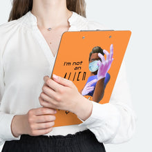 Load image into Gallery viewer, Alien Nurse (Probe You Full Guy) - Clipboard (Orange) - Keen Eye Design