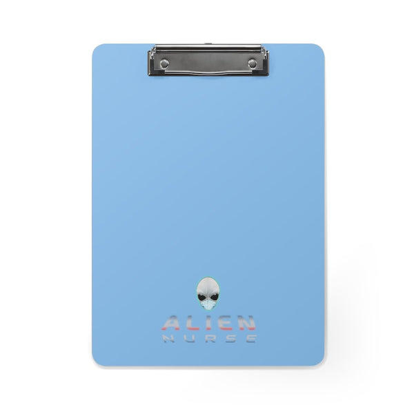 Alien Nurse (Probe You Lite Gal) - Clipboard (Blue) - Keen Eye Design