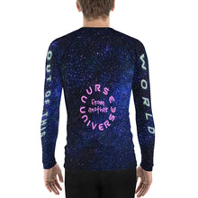 Load image into Gallery viewer, Alien Nurse - SPF38-40+ Men's AOP Starscape Rash Guard - Keen Eye Design
