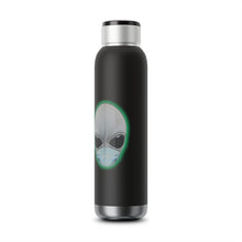 Load image into Gallery viewer, Alien Nurse - Soundwave Copper Vacuum Audio Bottle 22oz - Keen Eye Design