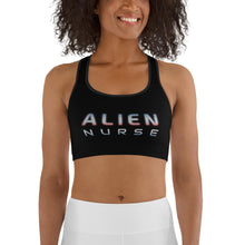 Load image into Gallery viewer, Alien Nurse - Sports bra - Keen Eye Design