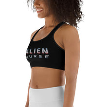 Load image into Gallery viewer, Alien Nurse - Sports bra - Keen Eye Design