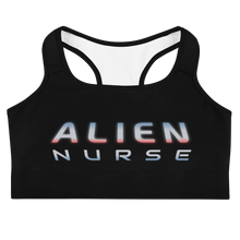 Load image into Gallery viewer, Alien Nurse - Sports bra - Keen Eye Design