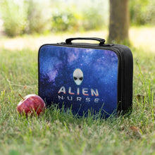 Load image into Gallery viewer, Alien Nurse (Starscape) - Lunch Box - Keen Eye Design
