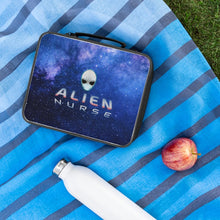 Load image into Gallery viewer, Alien Nurse (Starscape) - Lunch Box - Keen Eye Design
