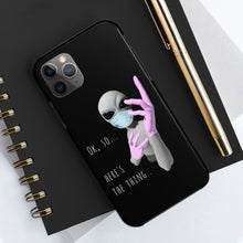 Load image into Gallery viewer, Alien Nurse (Thing) Case Mate Tough Phone Cases - Keen Eye Design