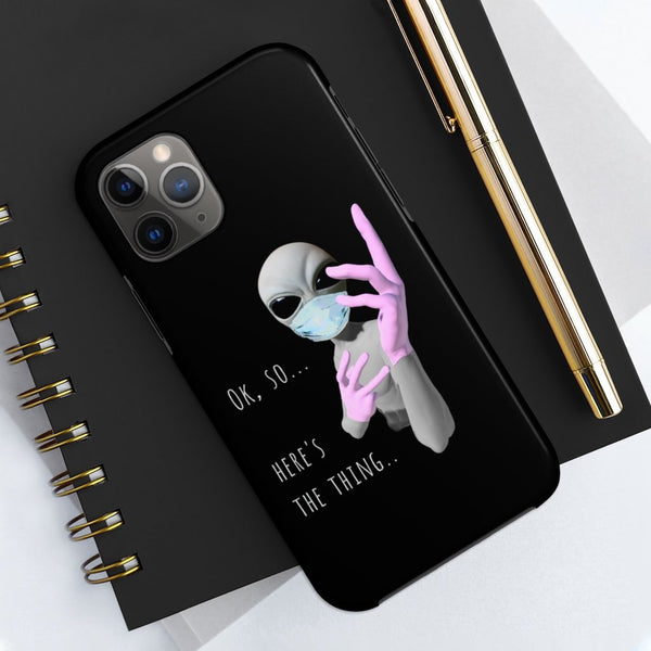 Alien Nurse (Thing) Case Mate Tough Phone Cases - Keen Eye Design