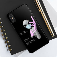 Load image into Gallery viewer, Alien Nurse (Thing) Case Mate Tough Phone Cases - Keen Eye Design