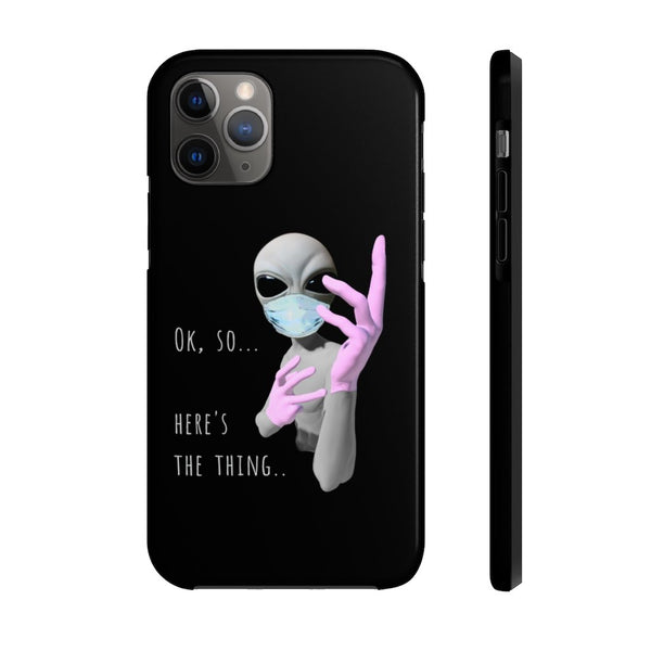 Alien Nurse (Thing) Case Mate Tough Phone Cases - Keen Eye Design