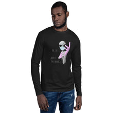 Load image into Gallery viewer, Alien Nurse (Thing) - Men's Premium Long Sleeve Fitted Crew - Keen Eye Design