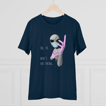 Load image into Gallery viewer, Alien Nurse (Thing) - Organic Unisex T-Shirt - Keen Eye Design