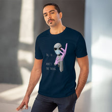 Load image into Gallery viewer, Alien Nurse (Thing) - Organic Unisex T-Shirt - Keen Eye Design