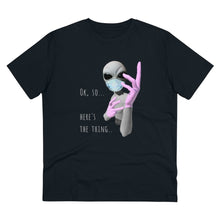 Load image into Gallery viewer, Alien Nurse (Thing) - Organic Unisex T-Shirt - Keen Eye Design