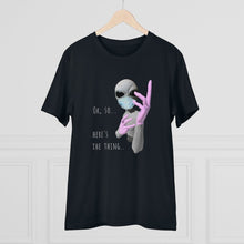 Load image into Gallery viewer, Alien Nurse (Thing) - Organic Unisex T-Shirt - Keen Eye Design