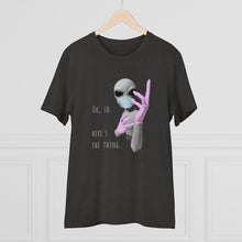 Load image into Gallery viewer, Alien Nurse (Thing) - Organic Unisex T-Shirt - Keen Eye Design