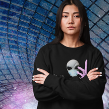 Load image into Gallery viewer, Alien Nurse (Thing) - Unisex Heavy Blend™ Crewneck Sweatshirt - Keen Eye Design