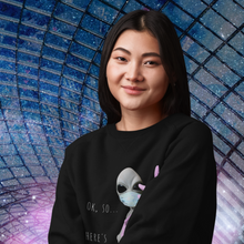 Load image into Gallery viewer, Alien Nurse (Thing) - Unisex Heavy Blend™ Crewneck Sweatshirt - Keen Eye Design