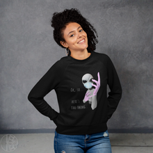 Load image into Gallery viewer, Alien Nurse (Thing) - Unisex Heavy Blend™ Crewneck Sweatshirt - Keen Eye Design