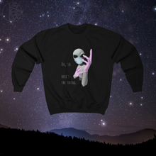 Load image into Gallery viewer, Alien Nurse (Thing) - Unisex Heavy Blend™ Crewneck Sweatshirt - Keen Eye Design