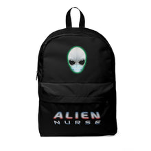 Load image into Gallery viewer, Alien Nurse - Unisex Classic Backpack - Keen Eye Design