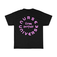 Load image into Gallery viewer, Alien Nurse - Unisex Heavy Cotton Tee - front & back - Keen Eye Design