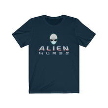 Load image into Gallery viewer, Alien Nurse - Unisex Jersey Short Sleeve Tee - front & back - Keen Eye Design