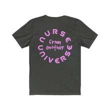 Load image into Gallery viewer, Alien Nurse - Unisex Jersey Short Sleeve Tee - front & back - Keen Eye Design