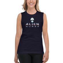 Load image into Gallery viewer, Alien Nurse - Unisex Muscle Shirt - Keen Eye Design