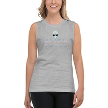 Load image into Gallery viewer, Alien Nurse - Unisex Muscle Shirt - Keen Eye Design