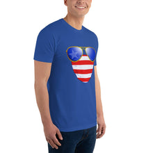 Load image into Gallery viewer, American Dude Abides - Men's Fitted T-shirt - Keen Eye Design
