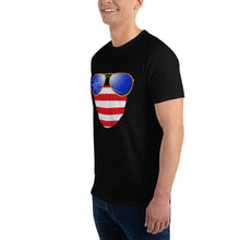 Load image into Gallery viewer, American Dude Abides - Men's Fitted T-shirt - Keen Eye Design