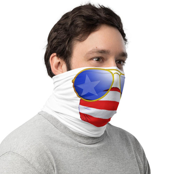 American Dude Abides - Neck Gaiter - Keen Eye Design