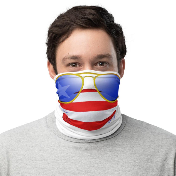American Dude Abides - Neck Gaiter - Keen Eye Design