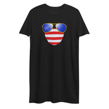 Load image into Gallery viewer, American Dude Abides - Organic Cotton T-Shirt Dress - Keen Eye Design