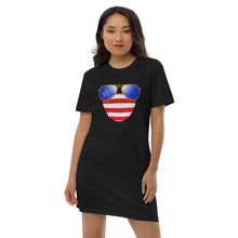 Load image into Gallery viewer, American Dude Abides - Organic Cotton T-Shirt Dress - Keen Eye Design